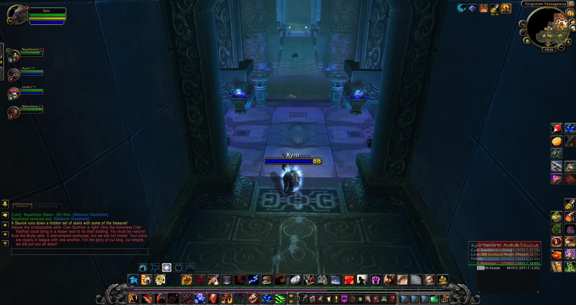 Forgotten Passageway wow wow