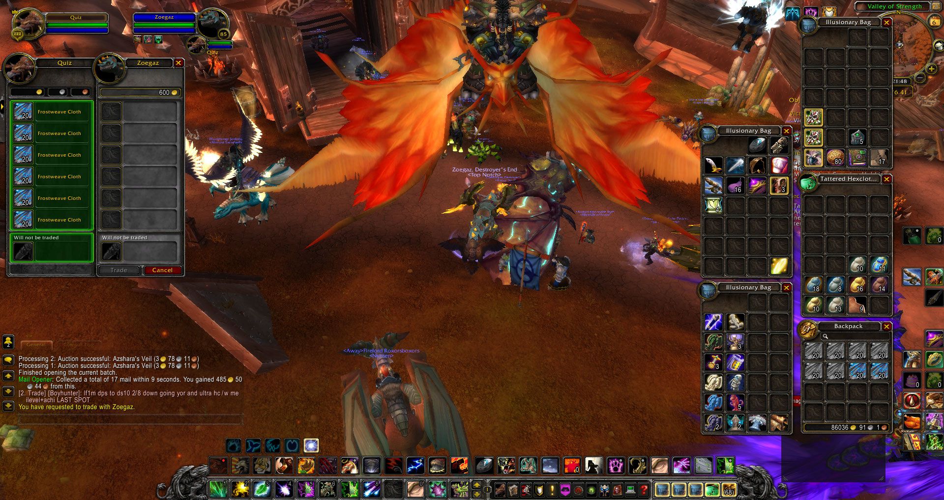 Frostweave Cloth wow