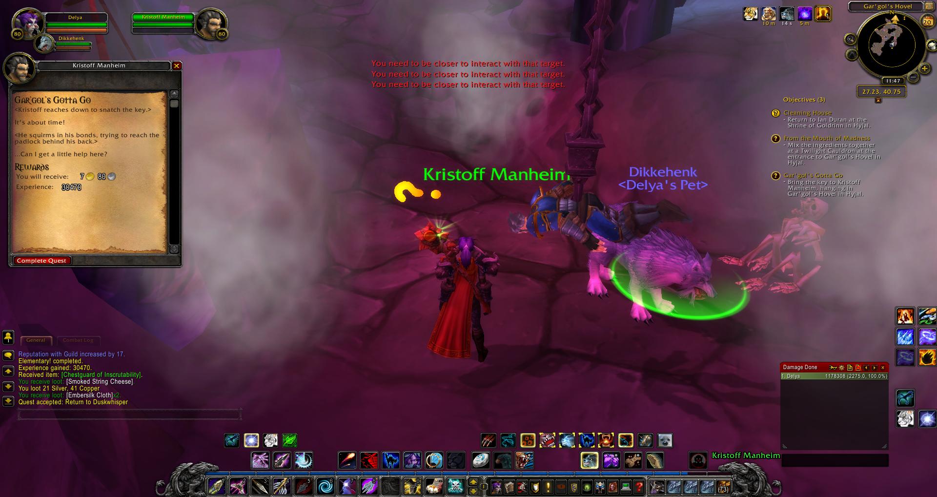 Gar'Gol's Gotta Go wow