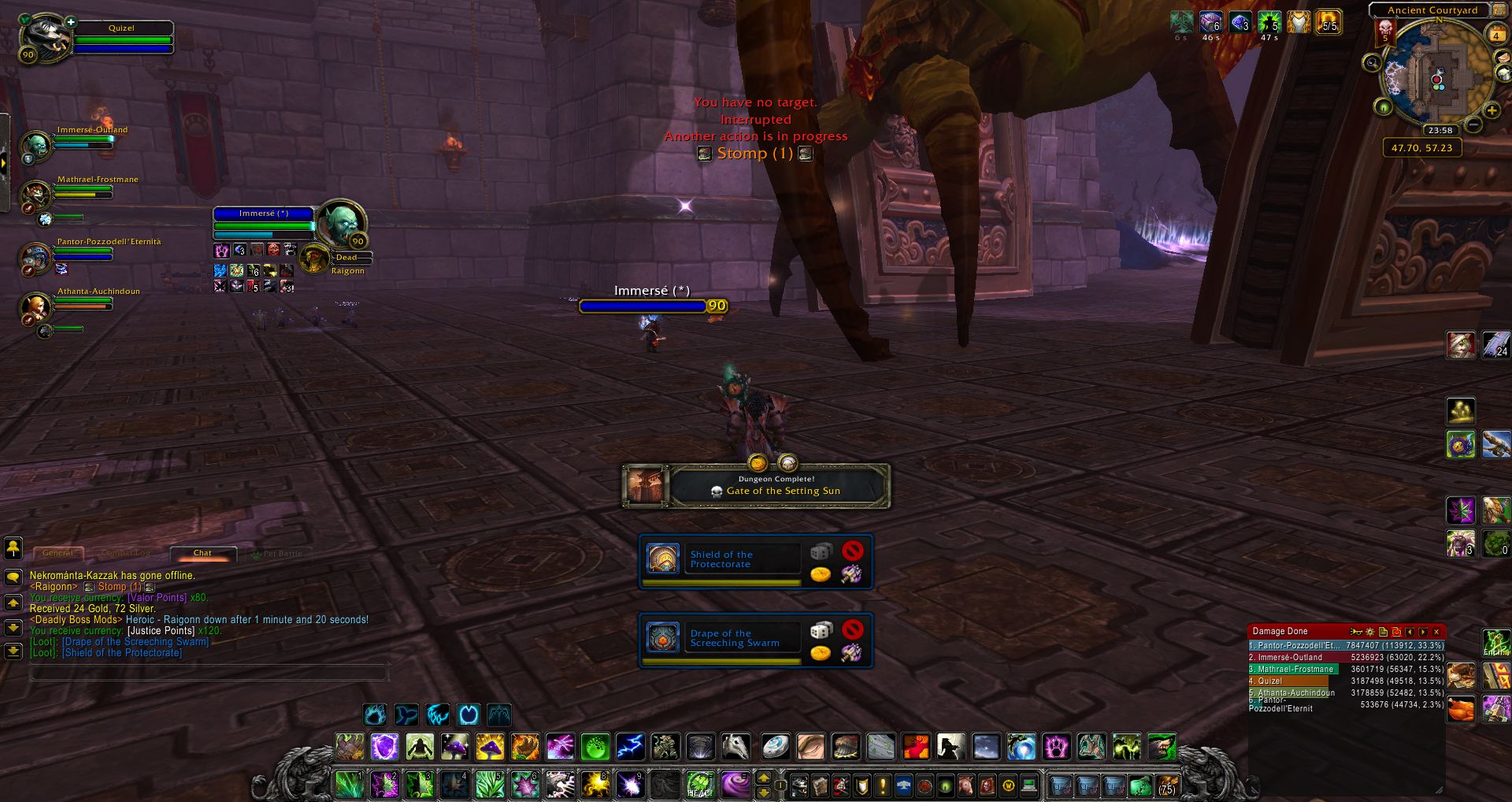 Gate of the Setting Sun completed wow