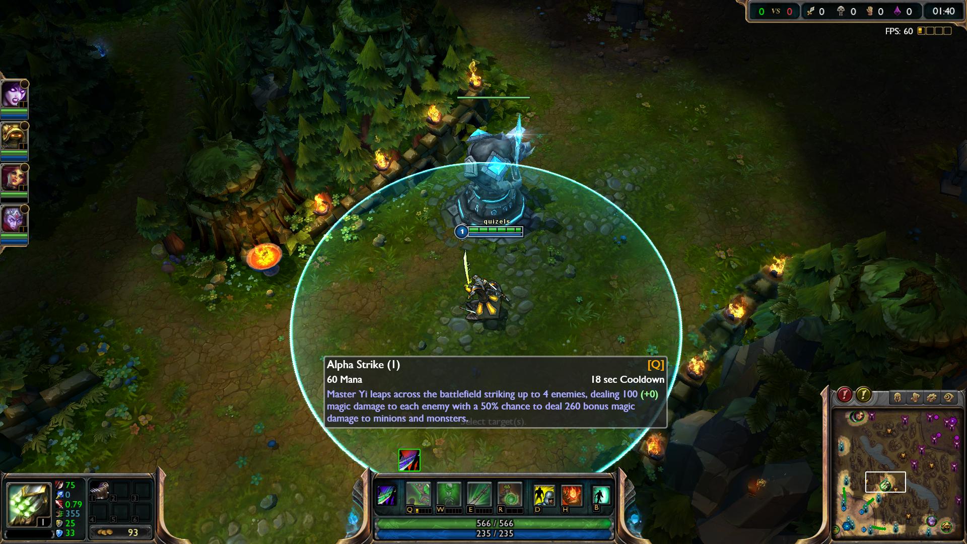 Alpha Strike Master Yi lol lol