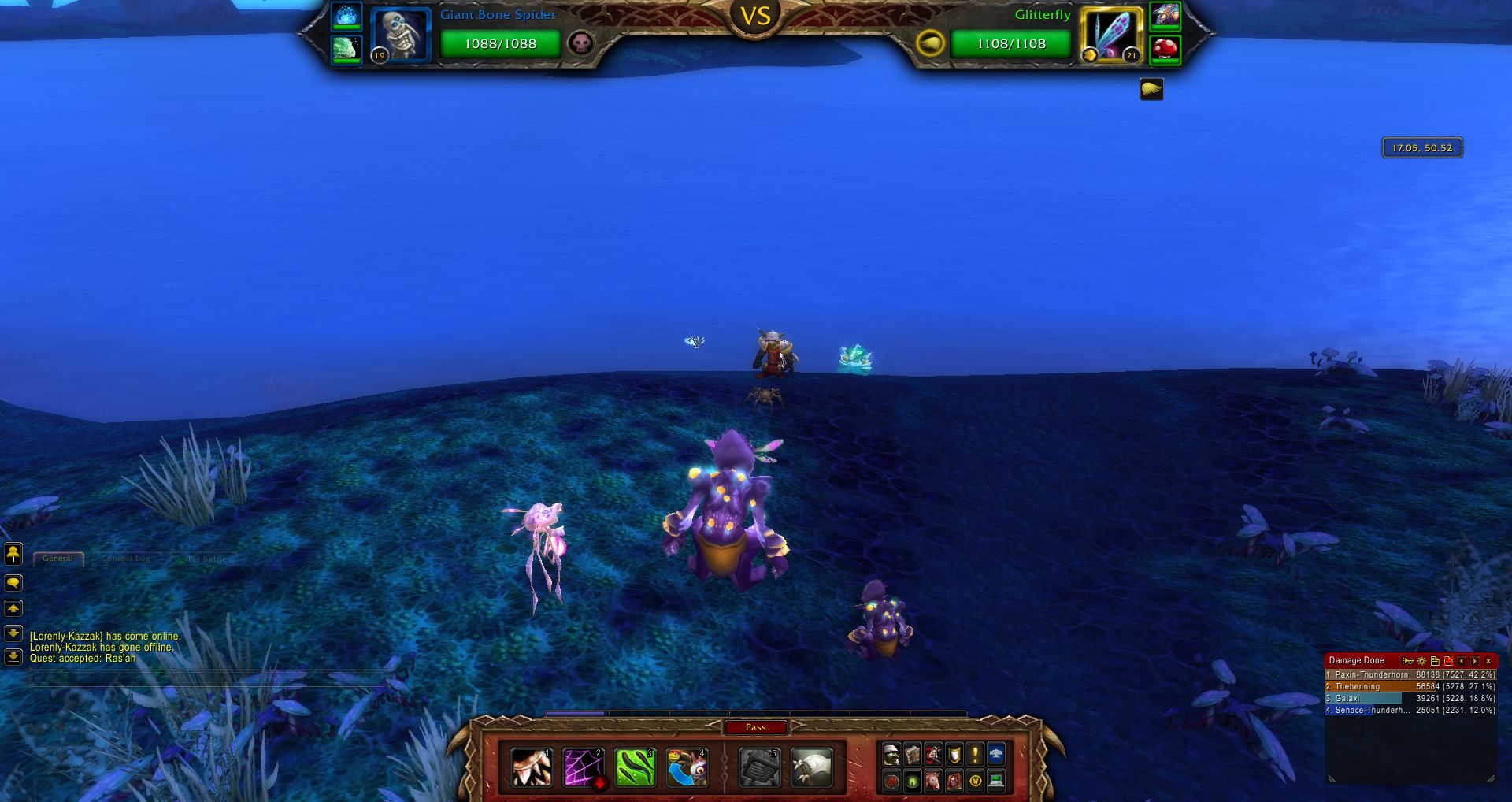 Giant Bone Spider wow