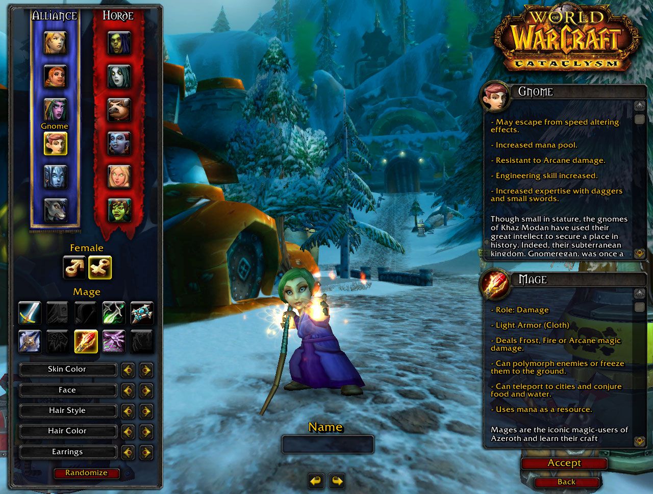 Gnome Mage wow