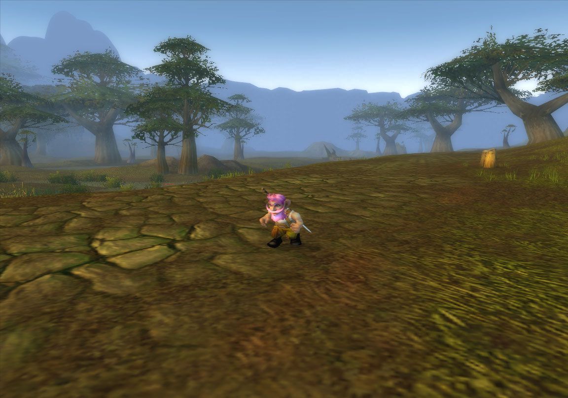 Gnome Warrior in Wetlands wow screenshot