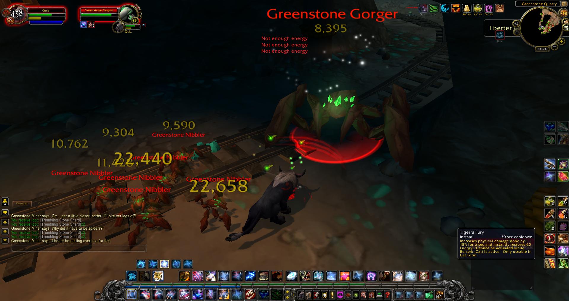 Greenstone Gorger wow