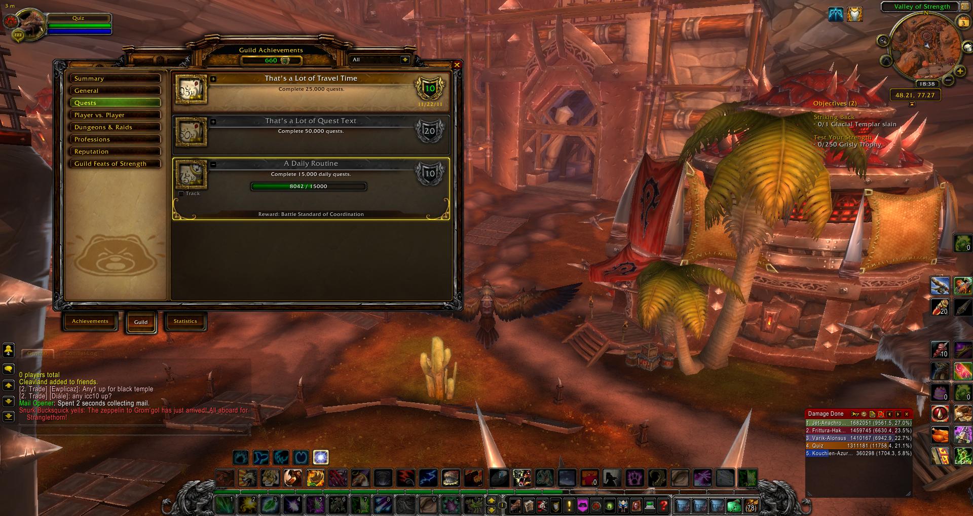 Guild Quests achievements wow