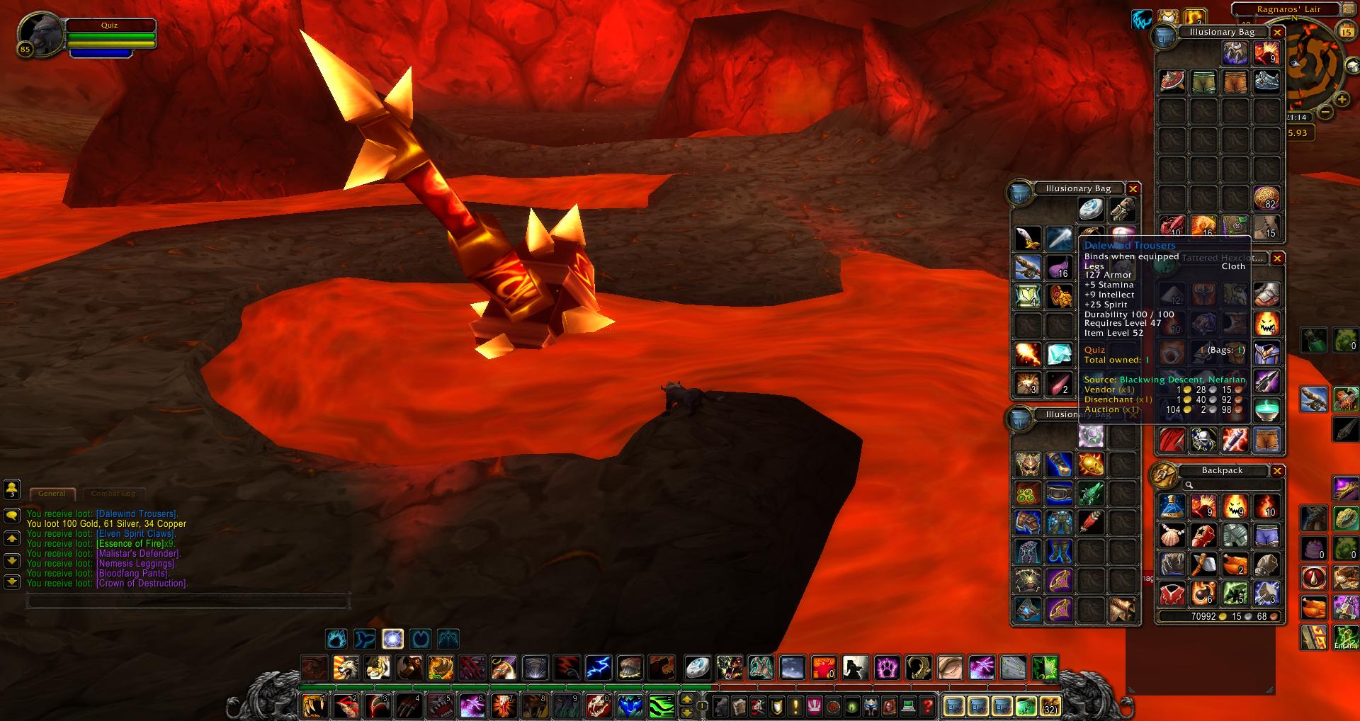 Hammer of Ragnaros wow