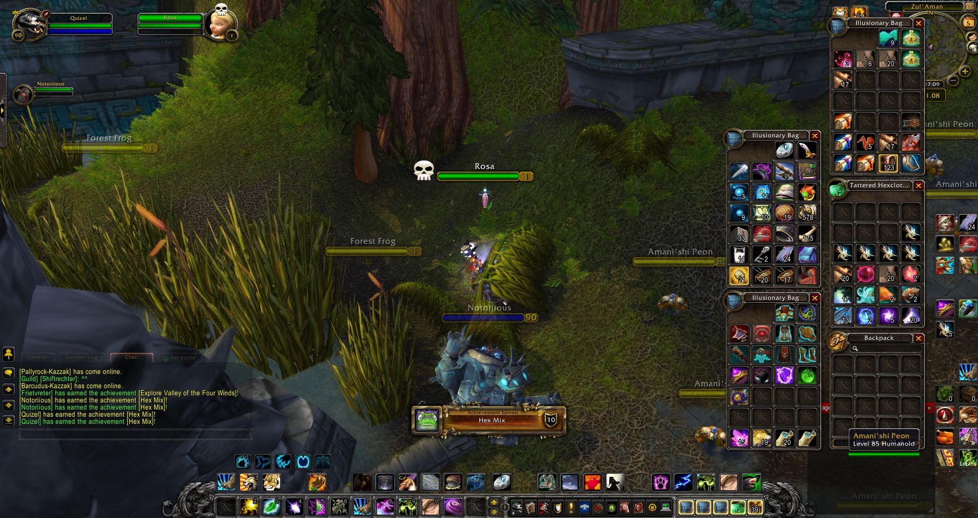 Hex Mix achievement wow