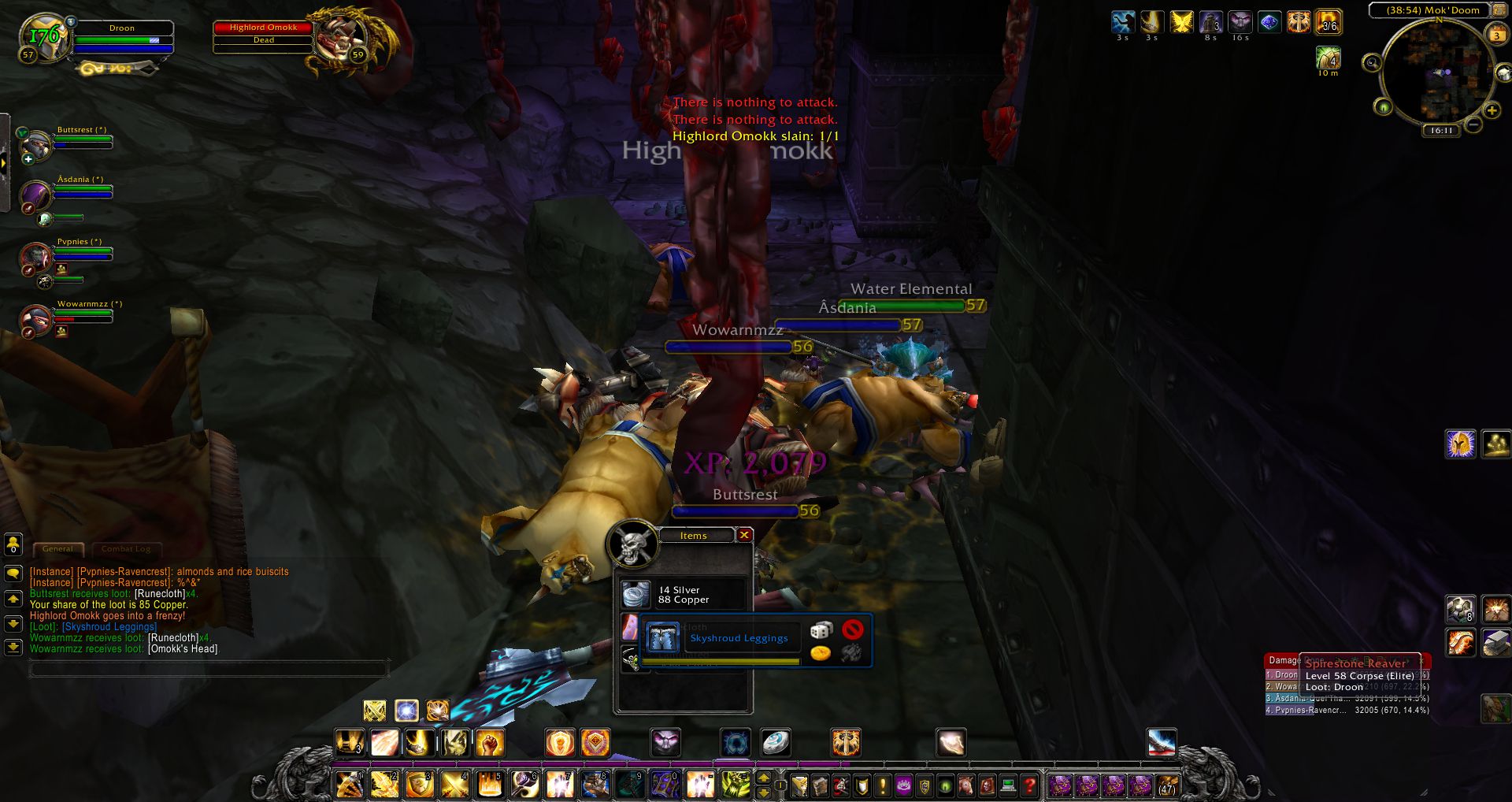 Highlord Omokk slain wow