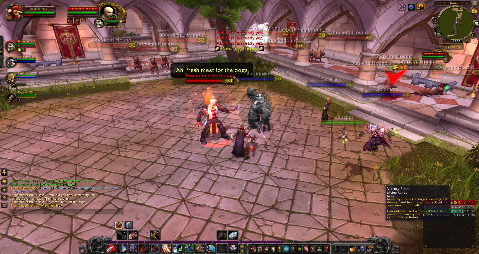 Houndmaster Braun wow wow