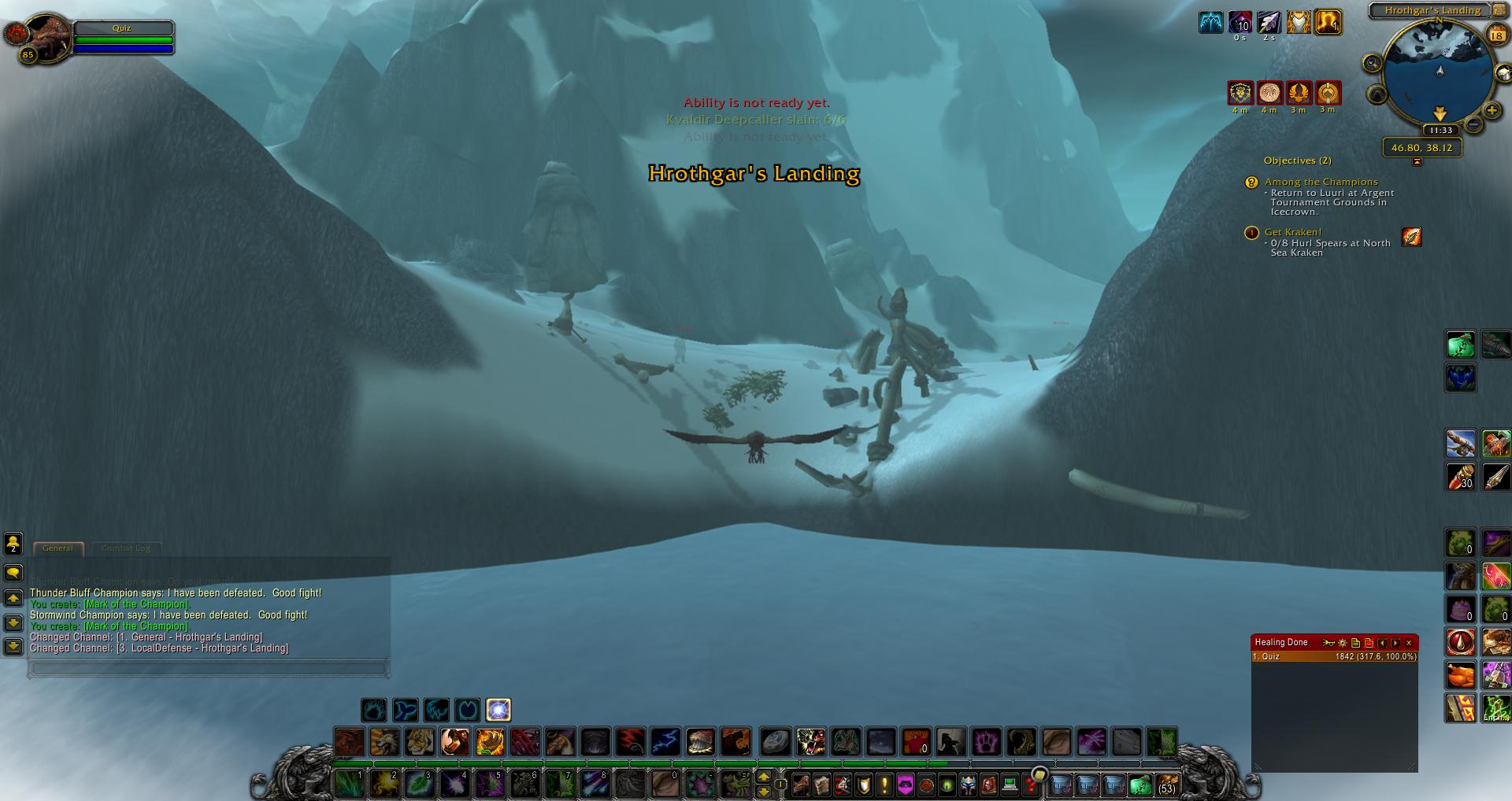 Hrothgar's Landing wow
