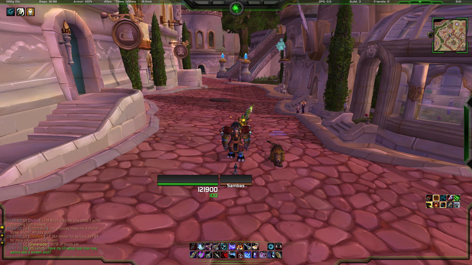 Hunter UI wow