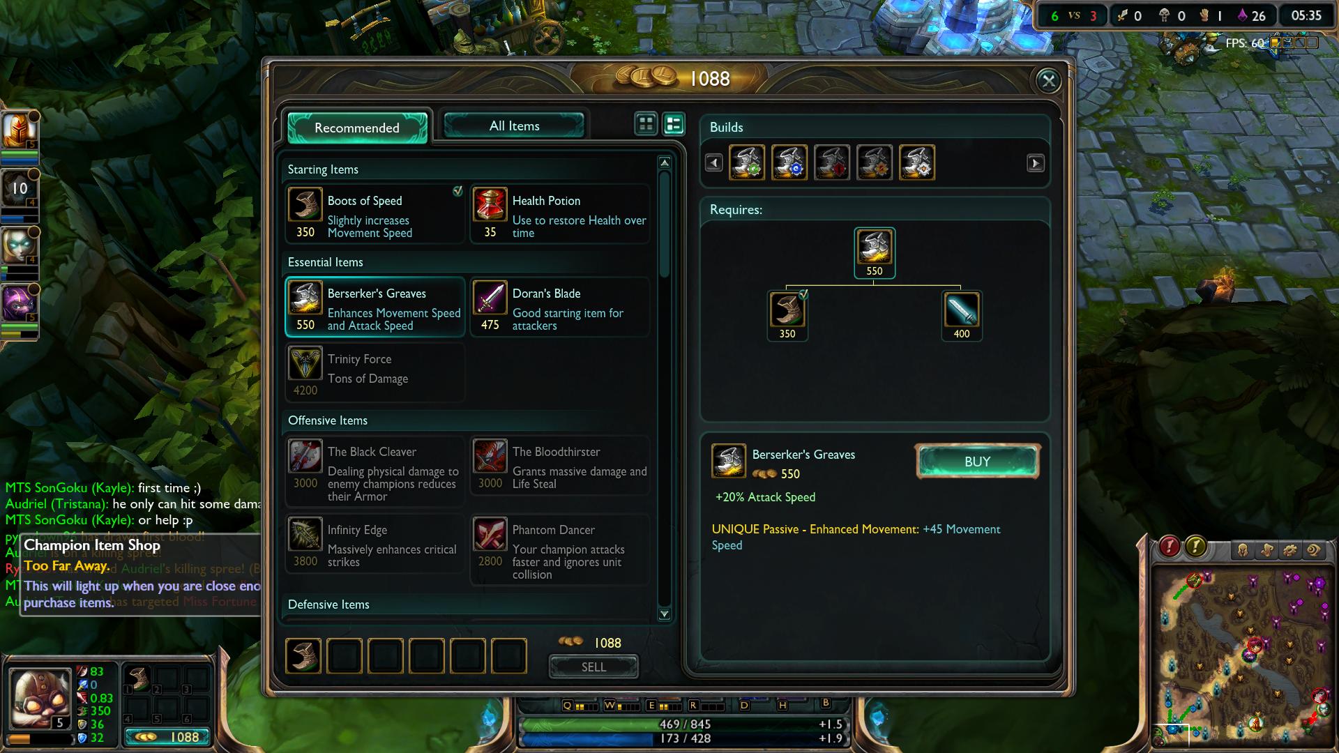 Berseker's Greaves lol lol