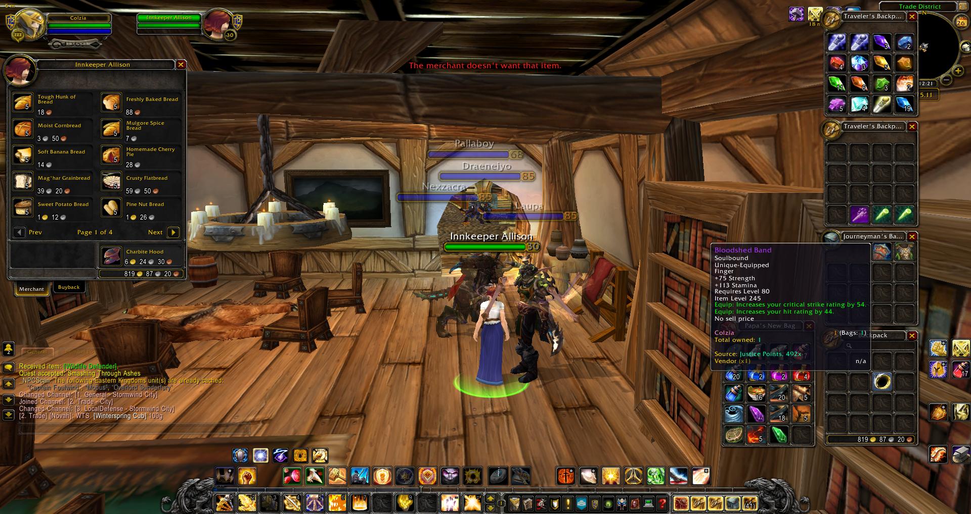 Innkeeper Allison wow