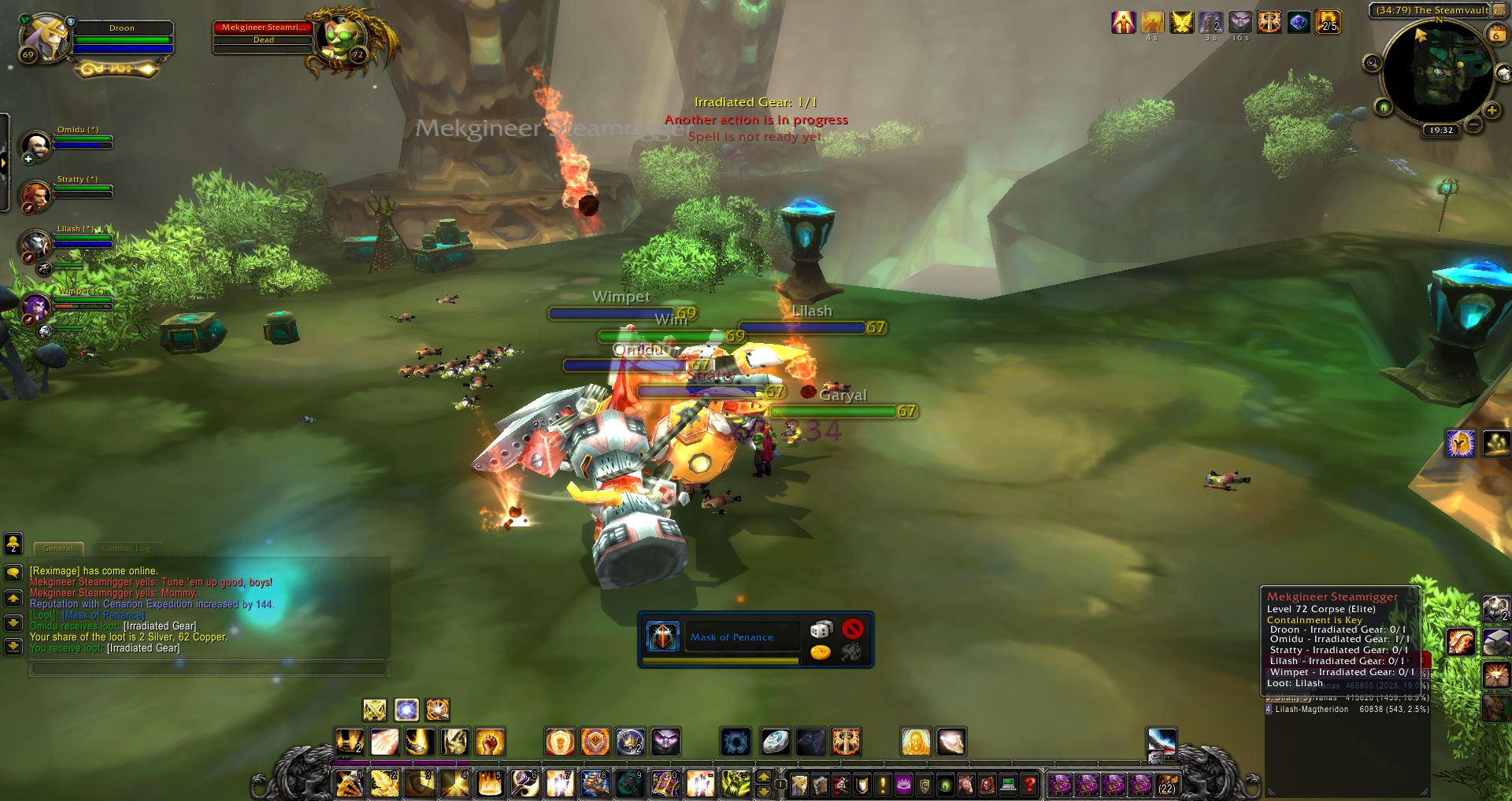 Irradiated Gear wow