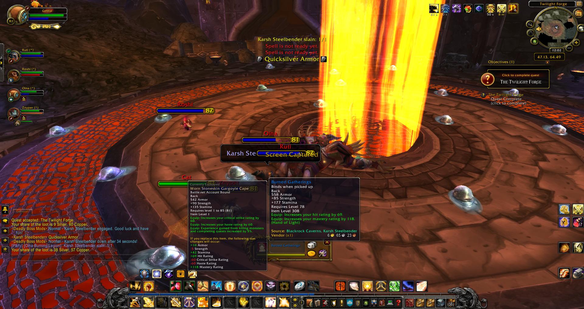 Karsh Steelbender loot wow