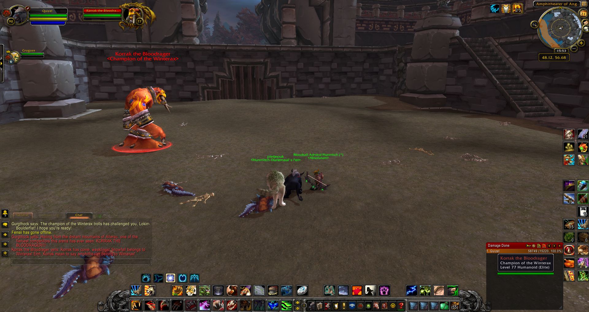 Korrak the Bloodrager wow