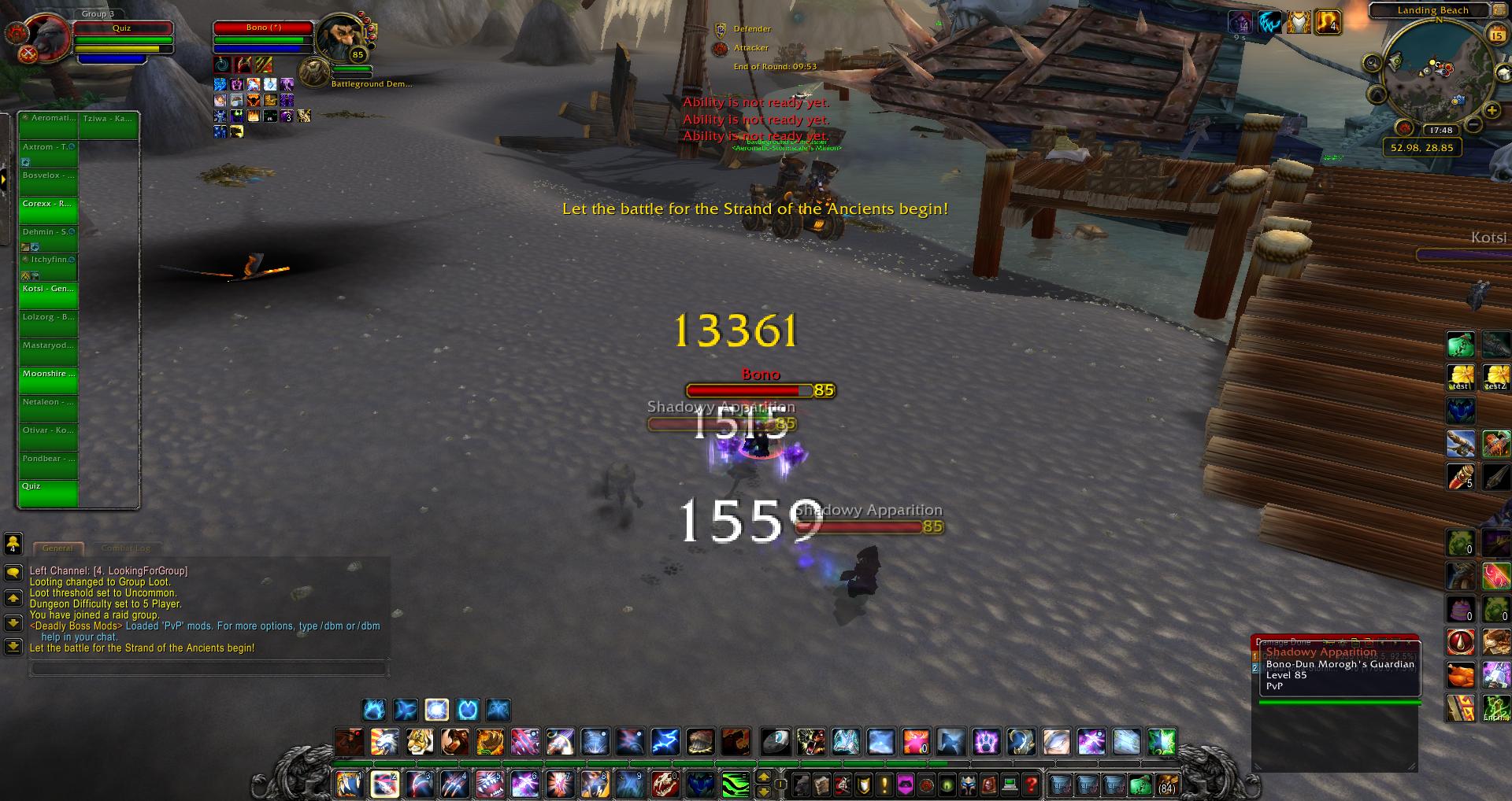 Landing Beach SOTA wow