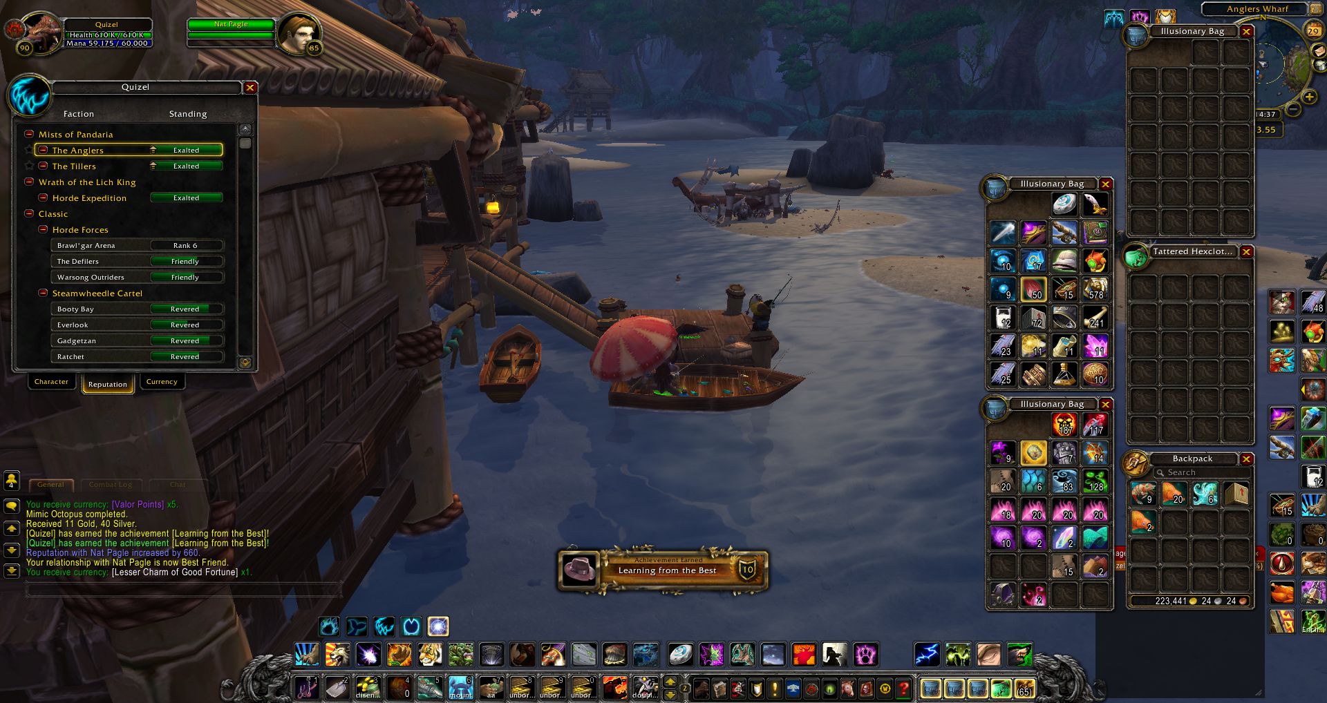 Learning from the Best wow