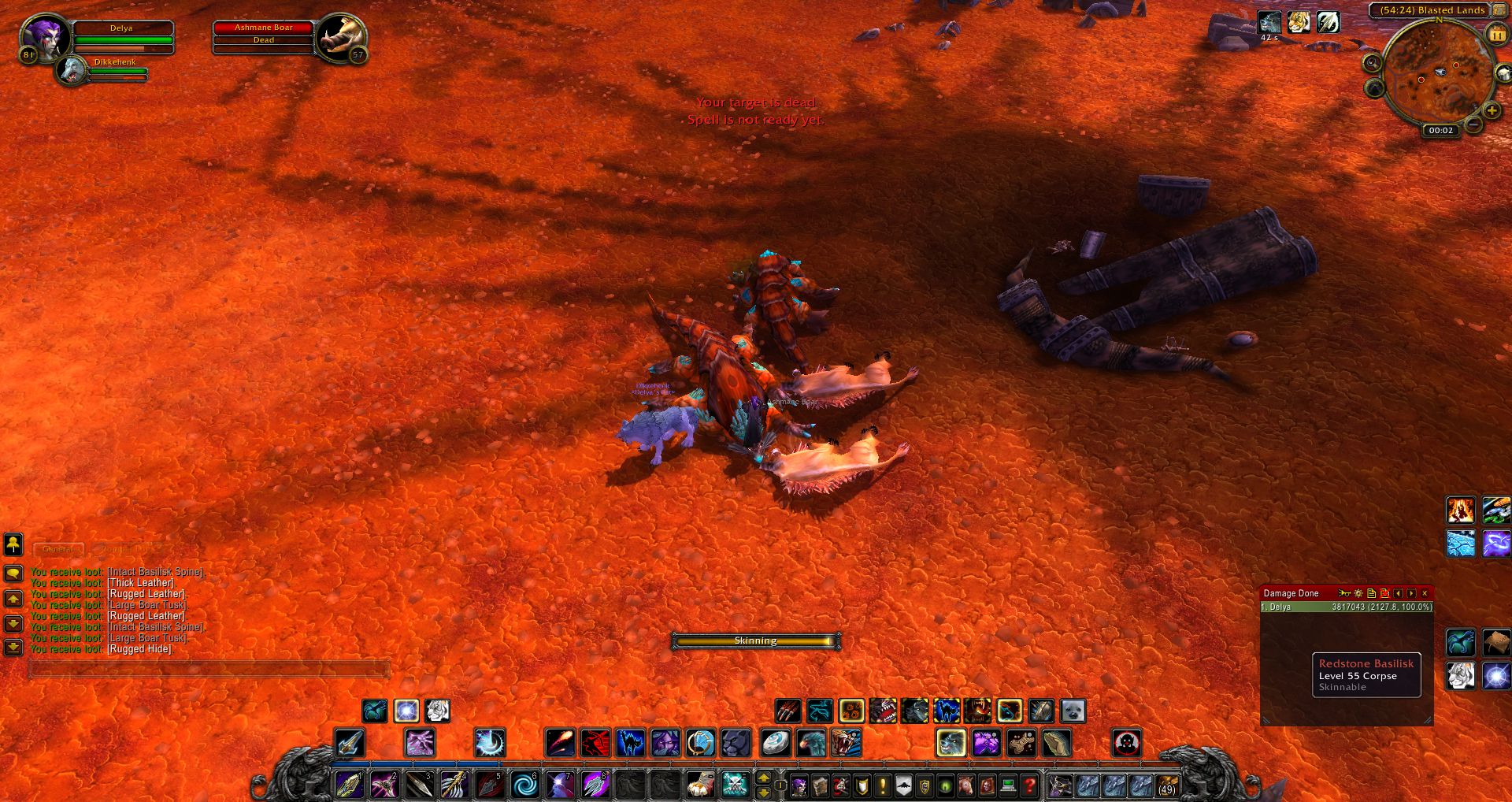 Leather Farming wow Hunter wow