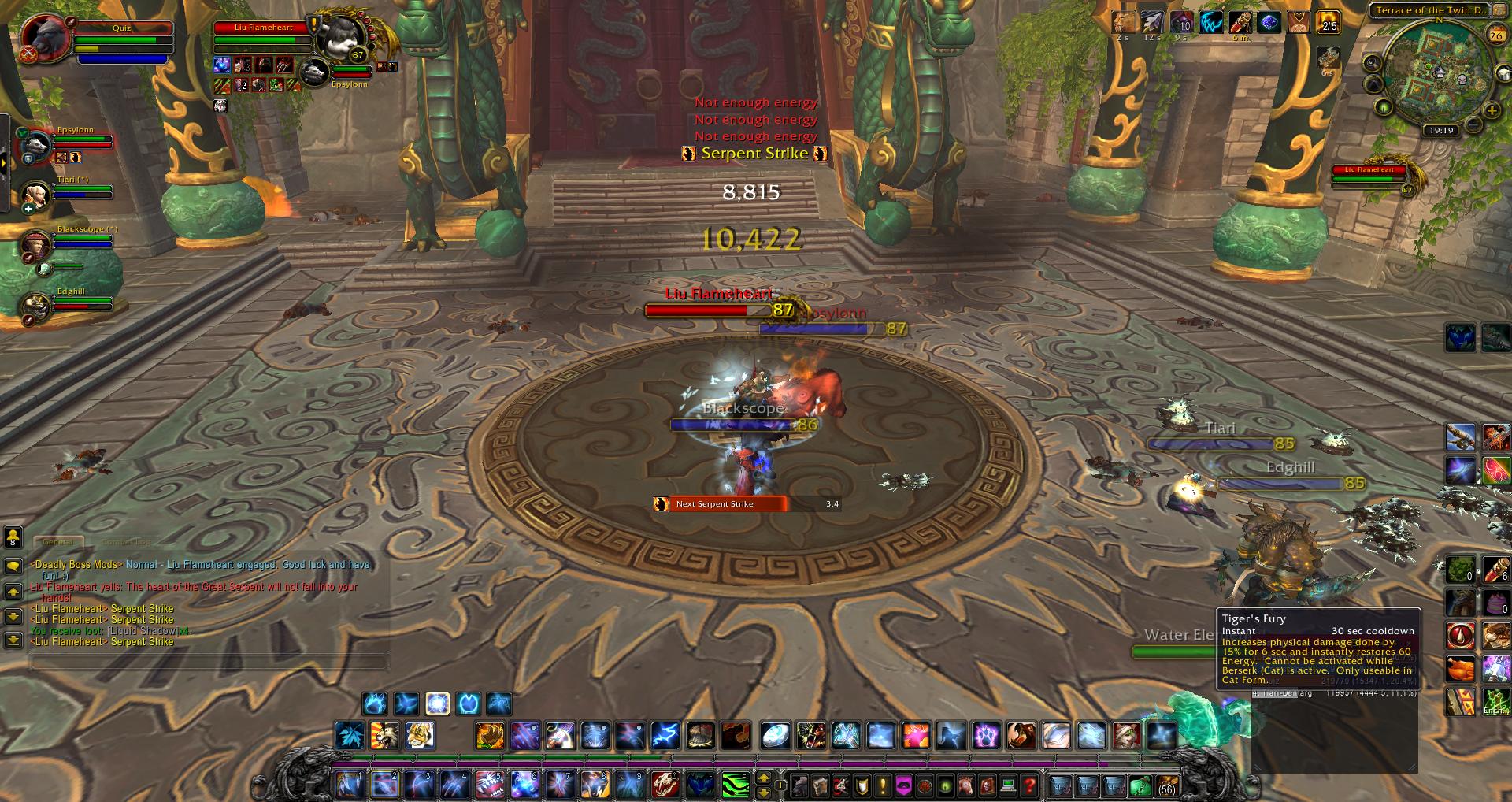 Liu Flameheart wow wow