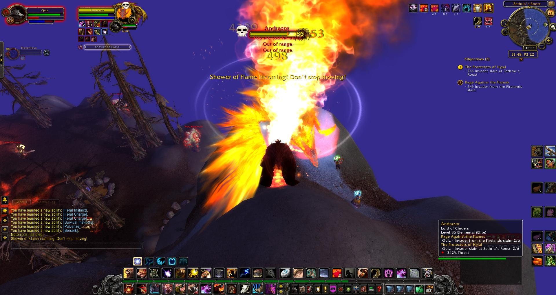 Lord of Cinders wow