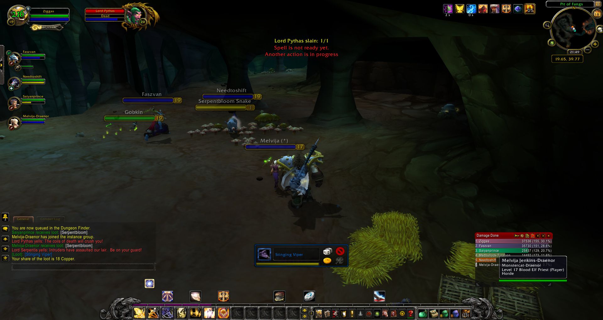 Lord Pythas wow