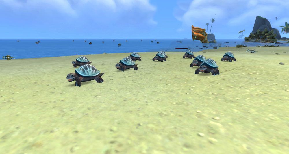 Lost Isles Baby Turtles wow