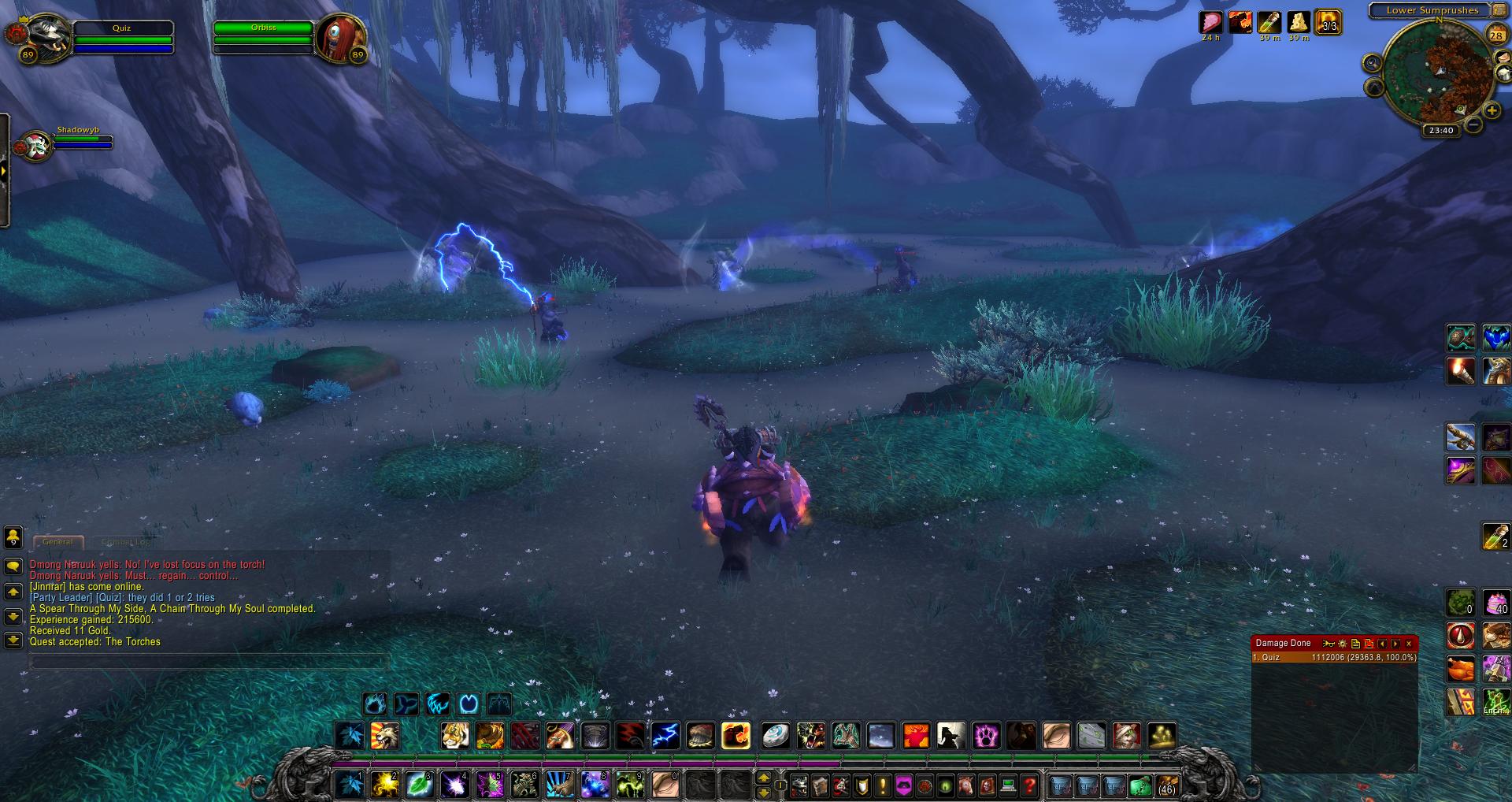 Lower Sumprushes wow
