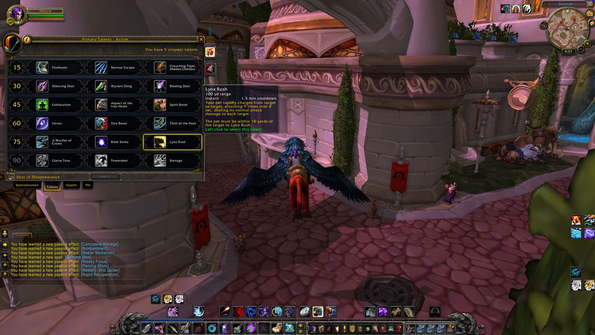 Lynx Rush hunter wow