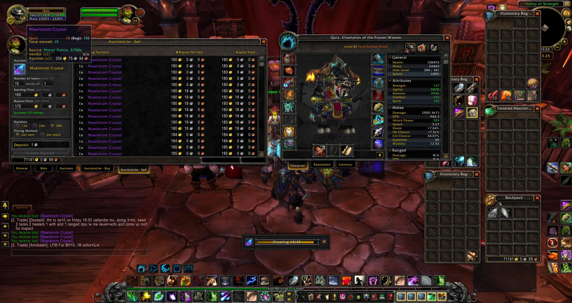 Maelstrom Crystal Auction House wow