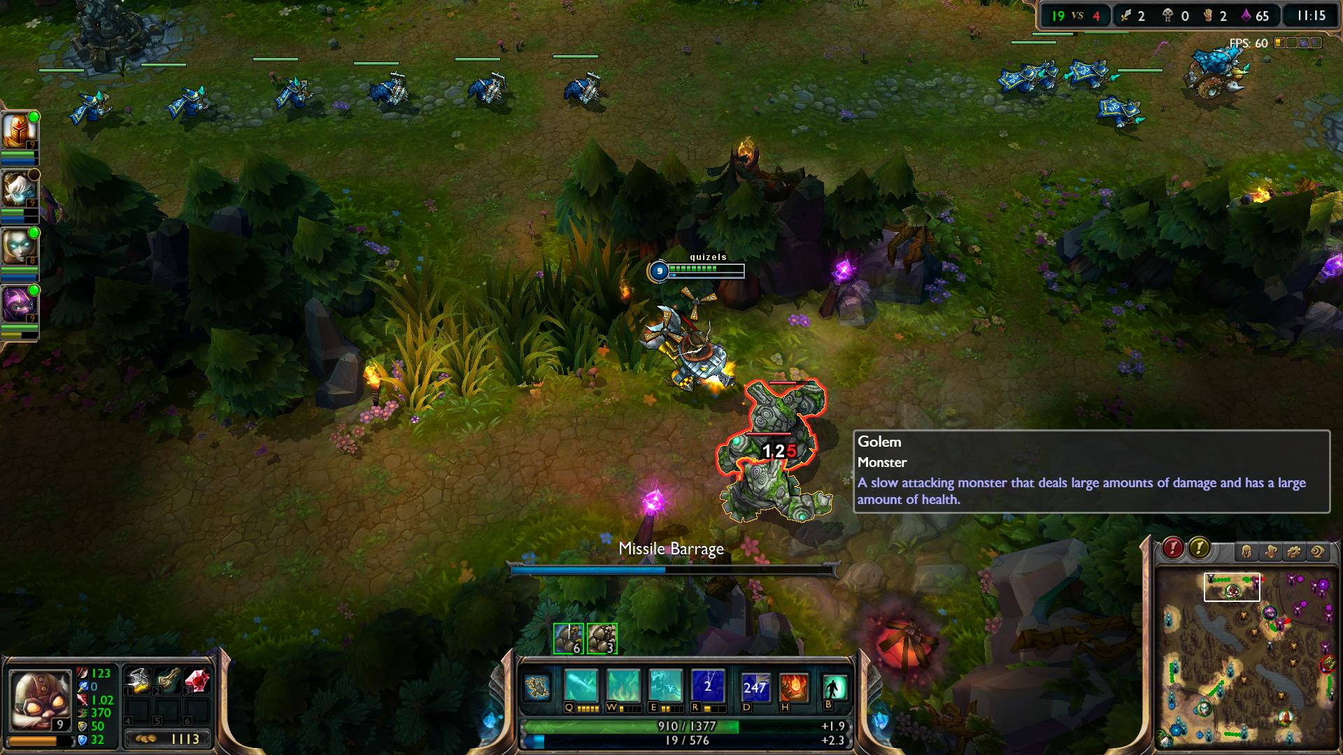 Corki Missile Barrage lol