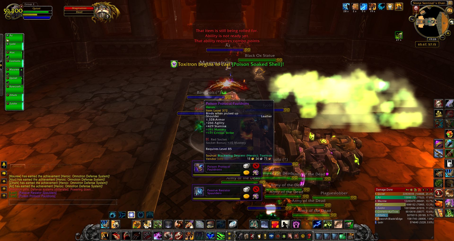 Magmatron wow