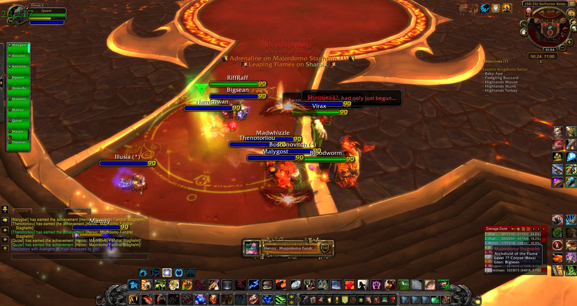 Majordomo Fandral Staghelm wow