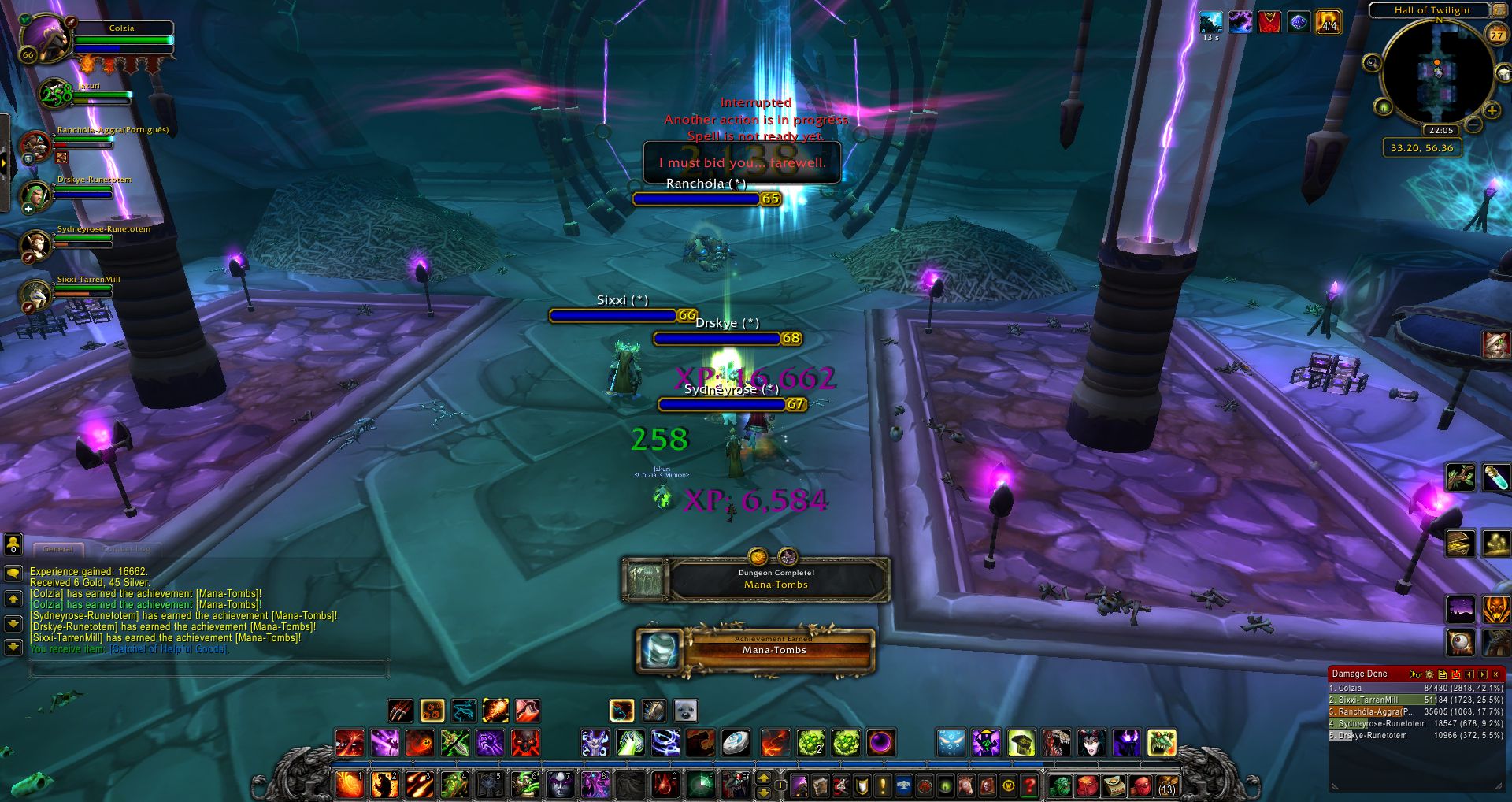 Mana Tombs wow