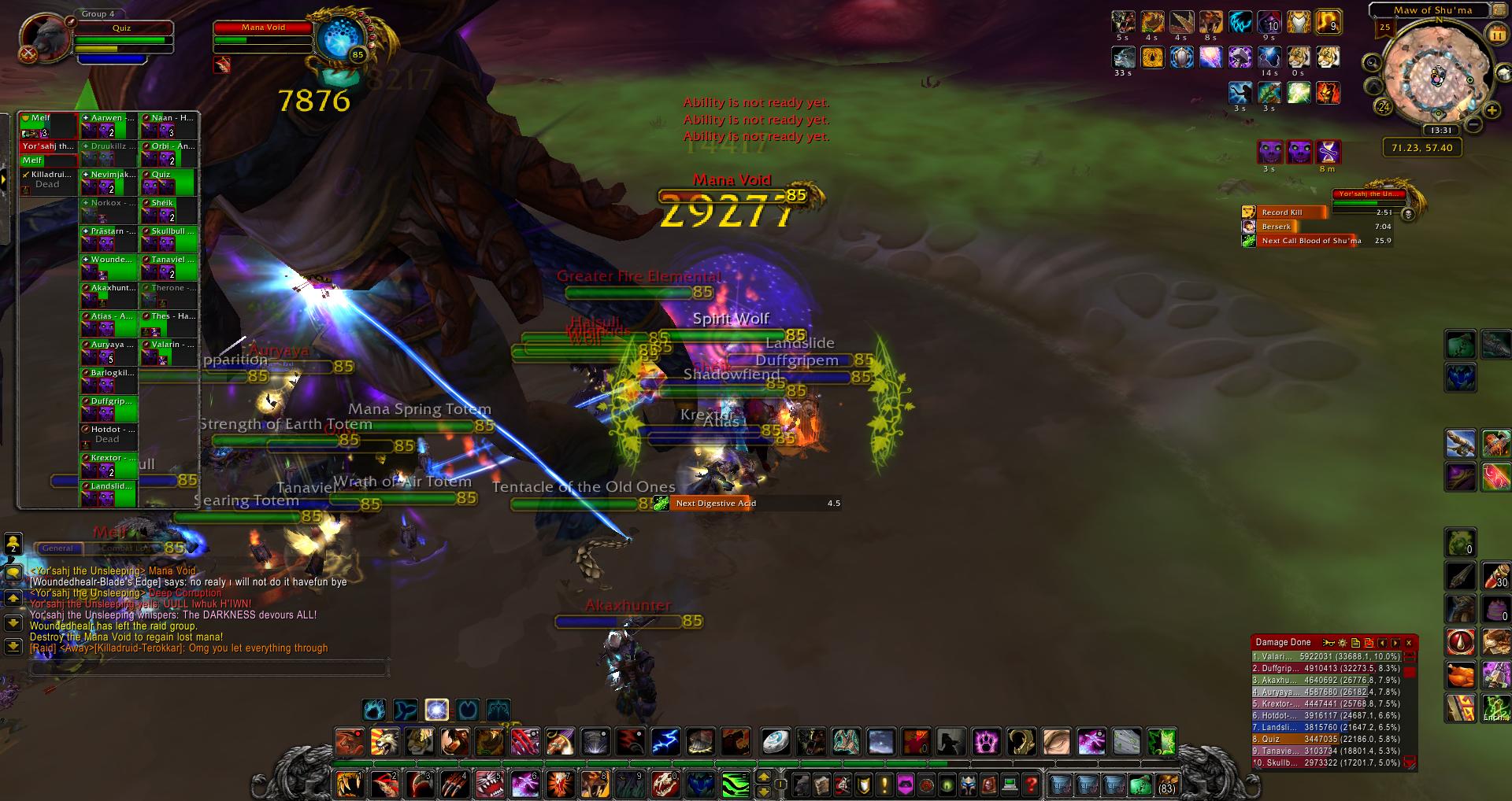 Mana Void wow