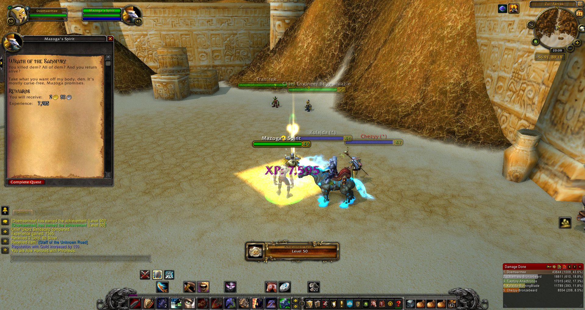 Mazoga's Spirit wow