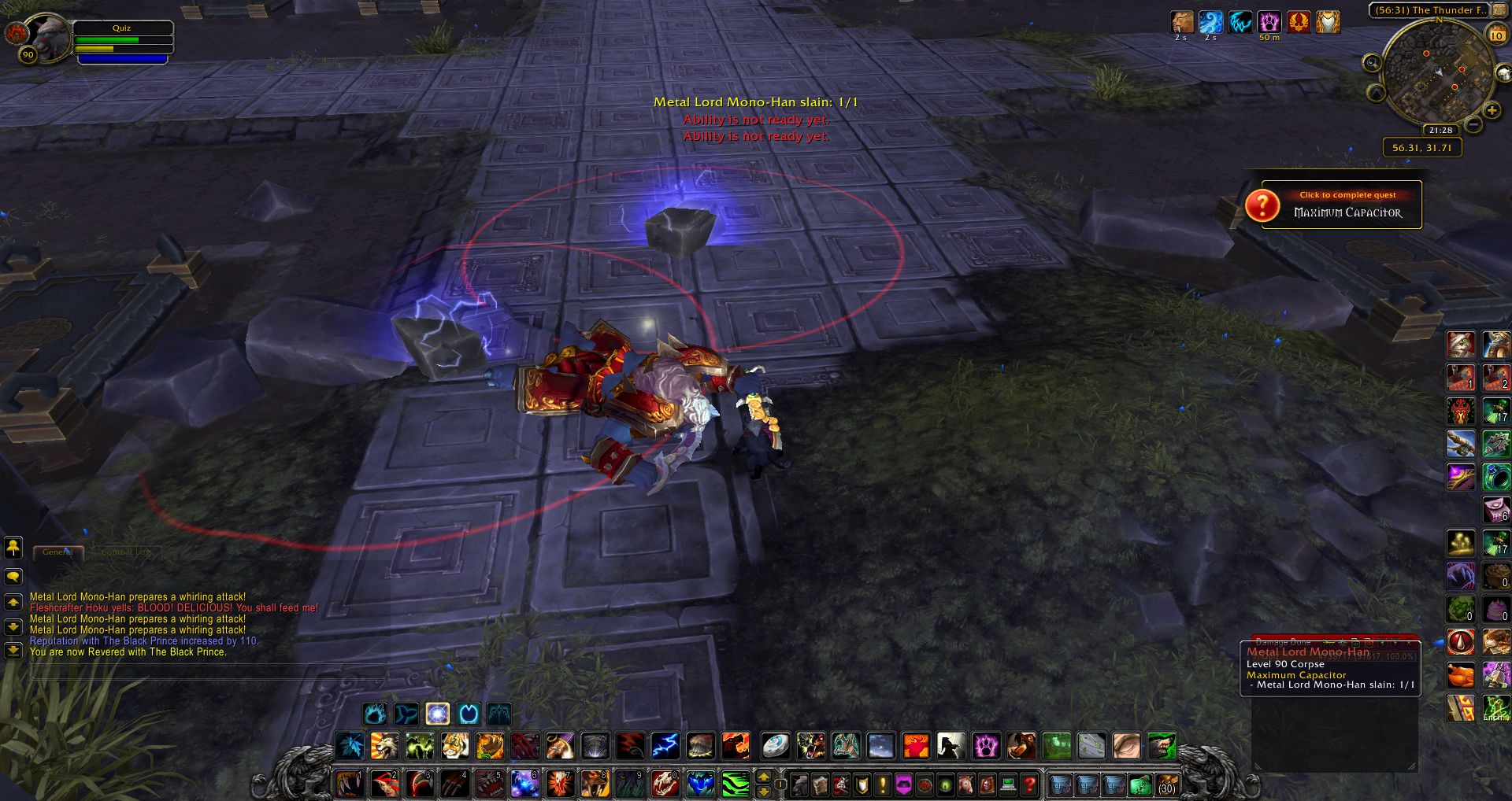 Metal Lord Mono Han slain wow