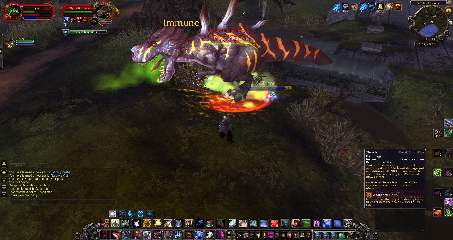 Mighty Devilsaur wow