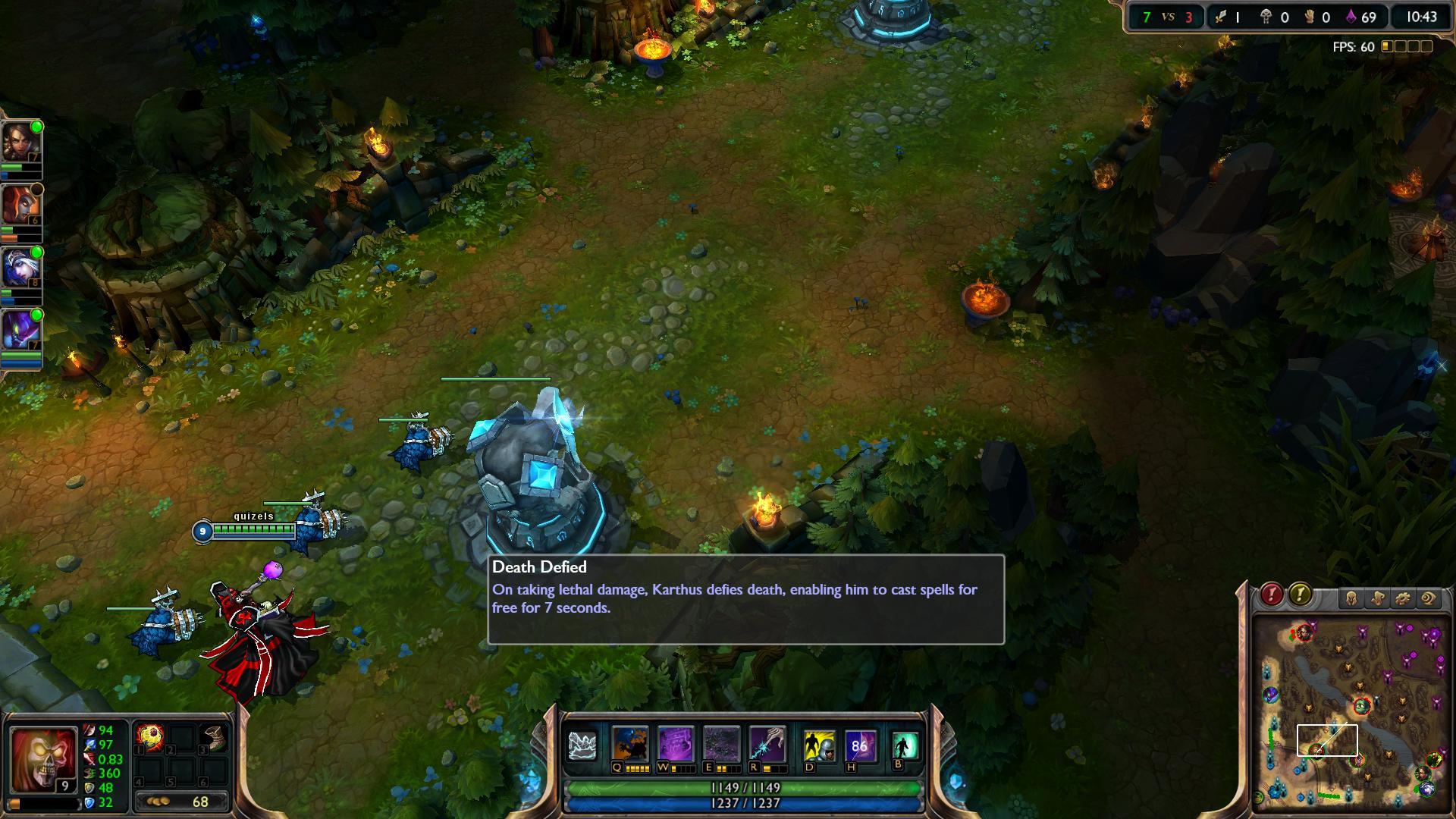 Death Defied Karthus lol