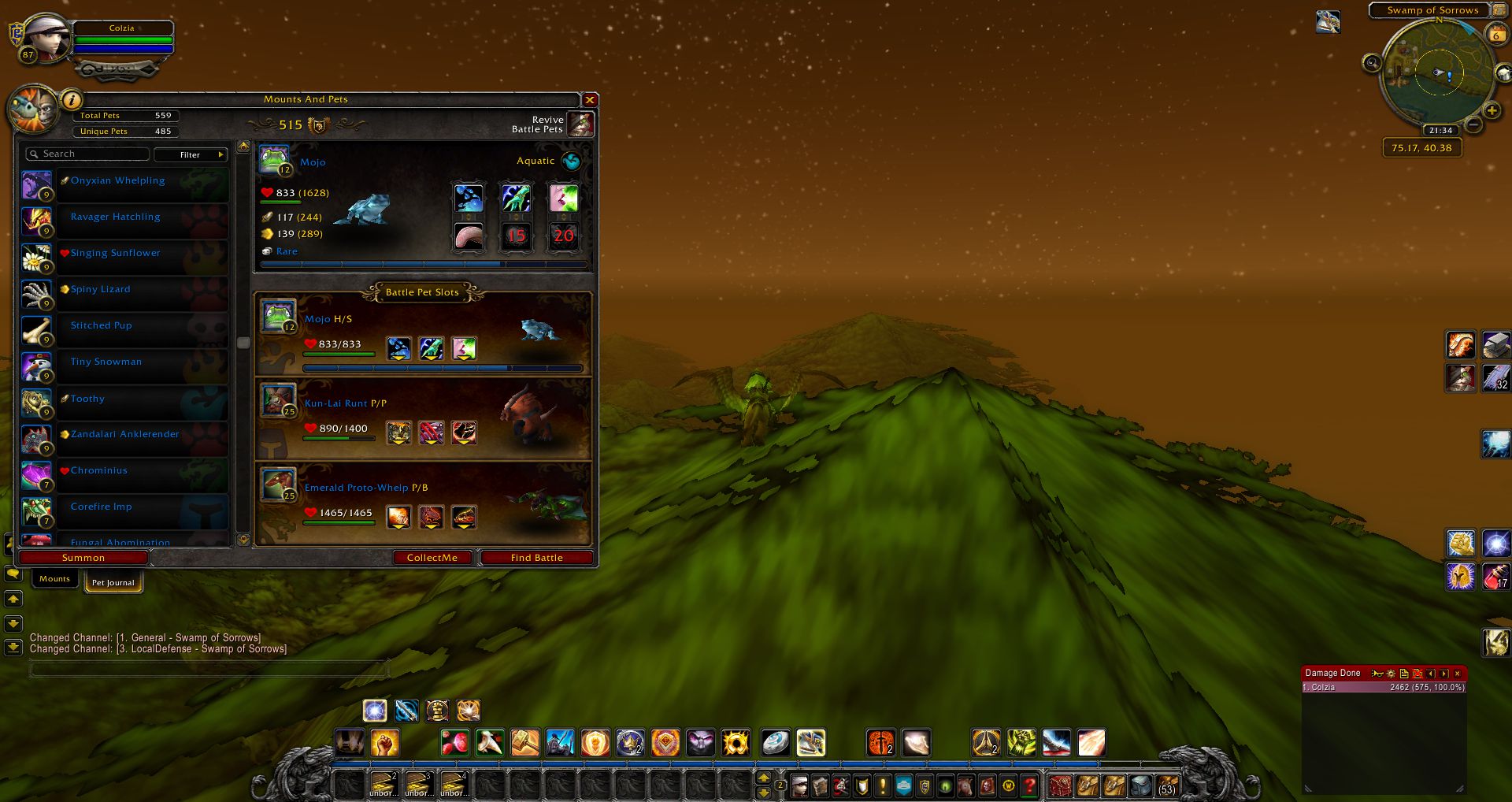 Mojo Pet wow