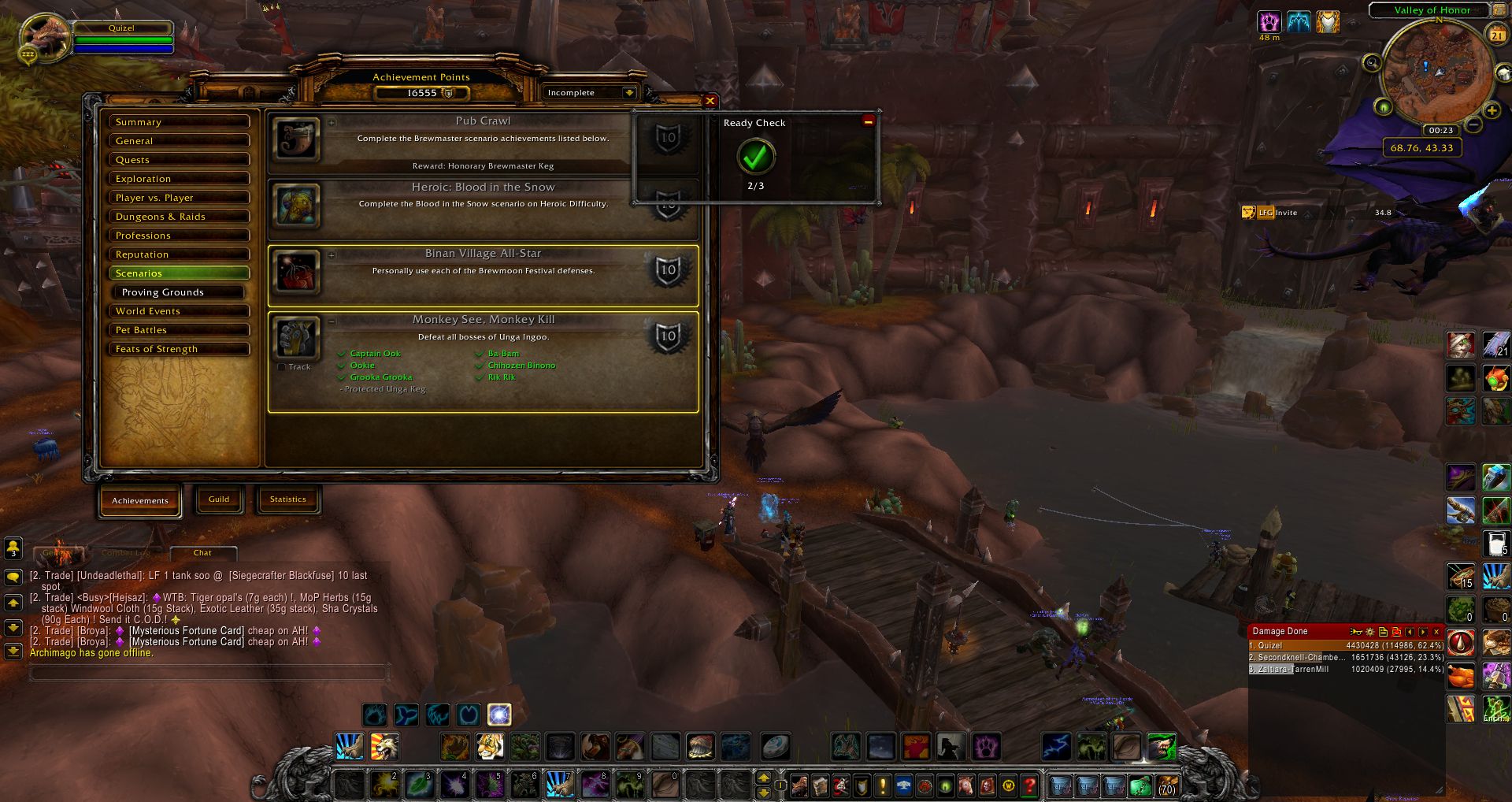 Monkey See Monkey Kill wow