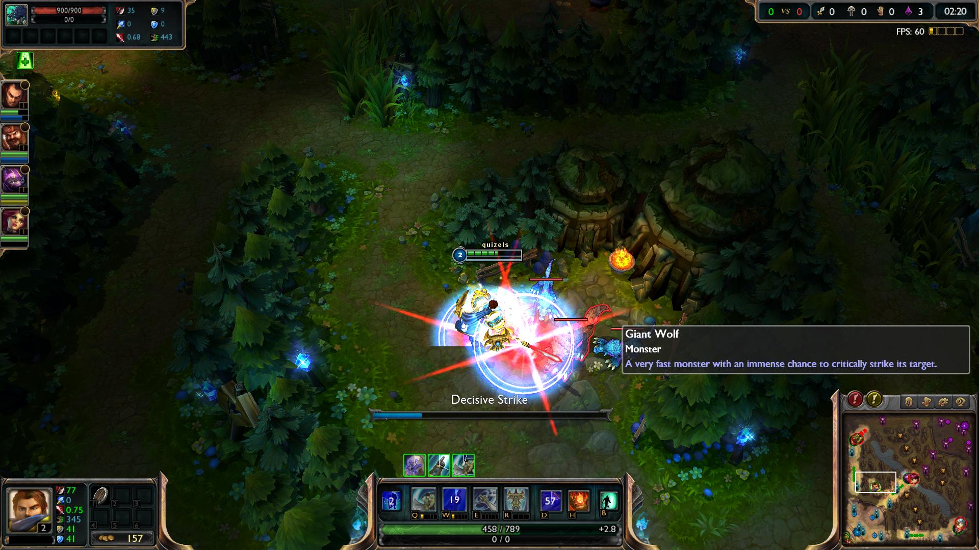 Decisive Strike Garen lol lol