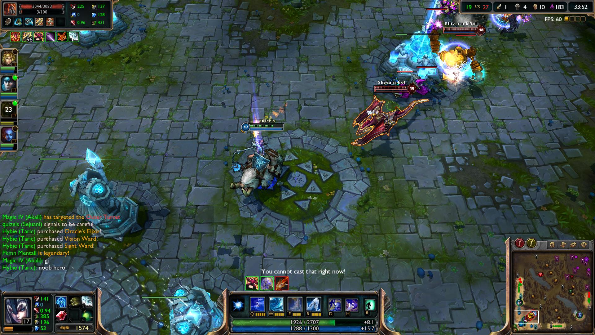 Defending Sejuani lol lol