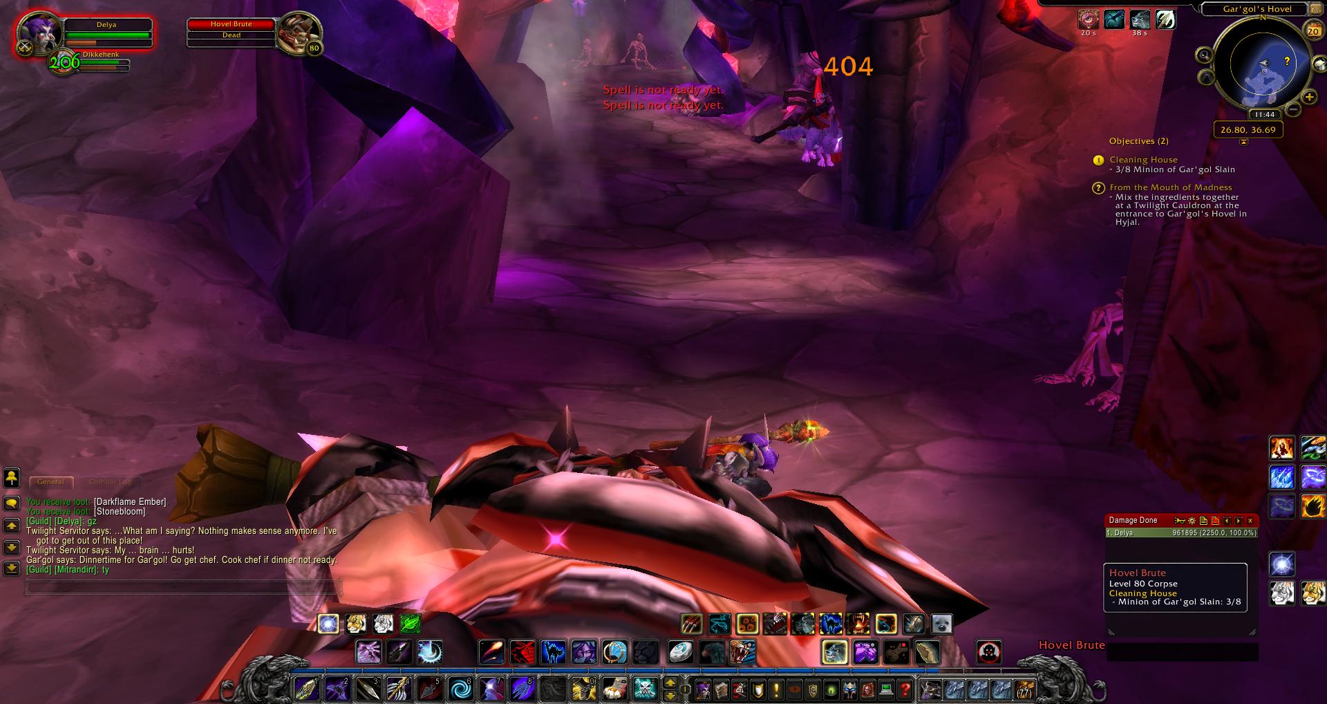 Mount Hyjal Gar'gol's Hovel wow