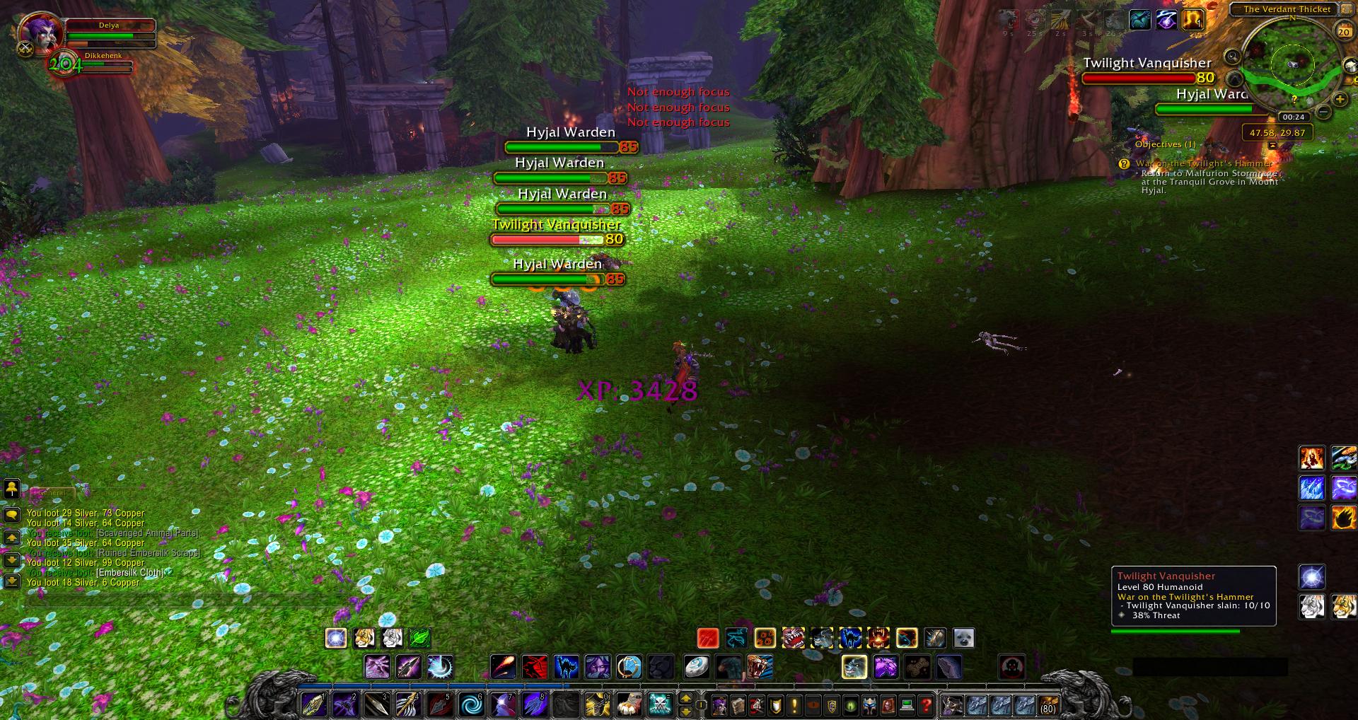 Mount Hyjal The Verdant Thicket wow