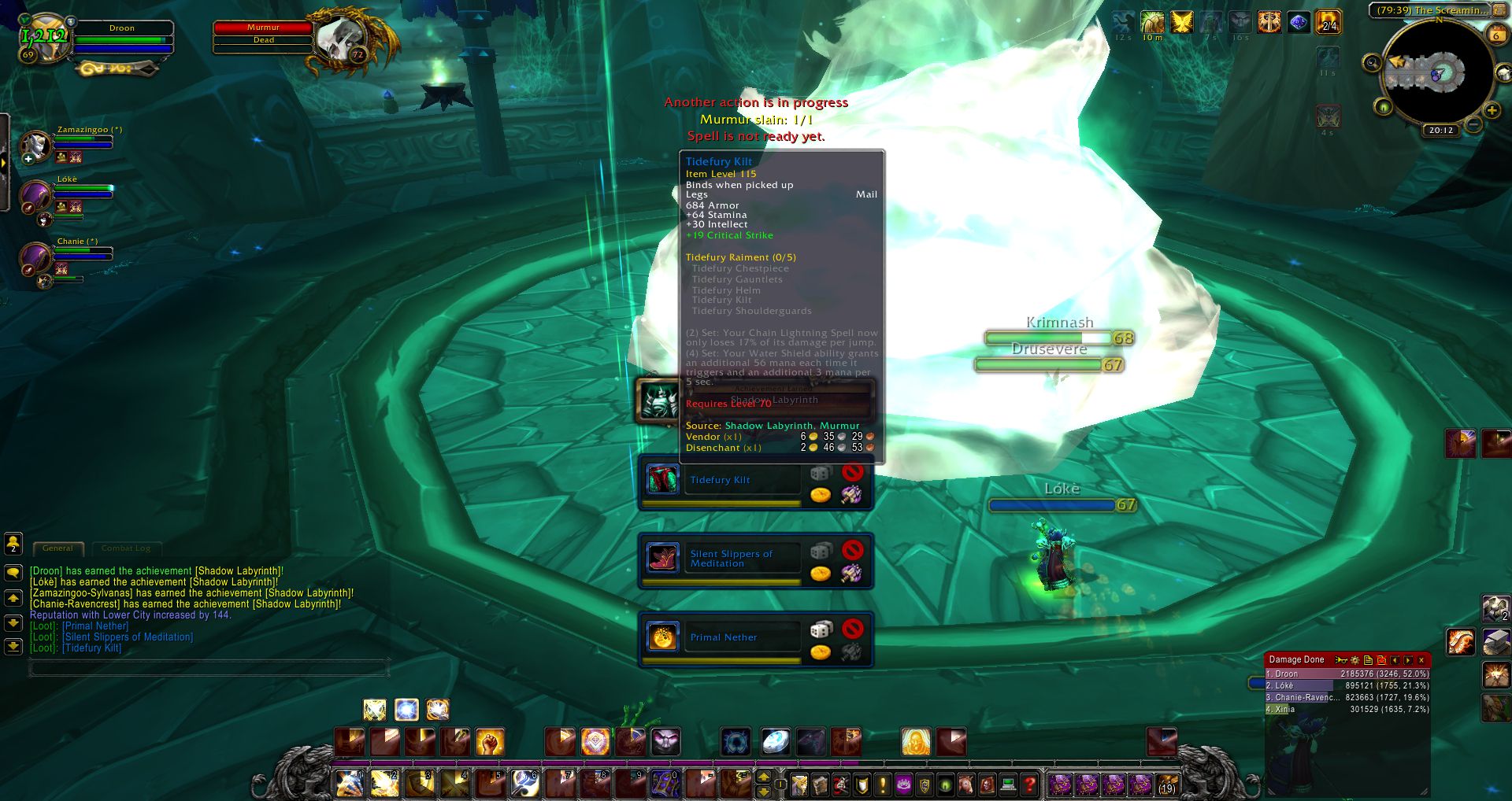 Murmur slain wow