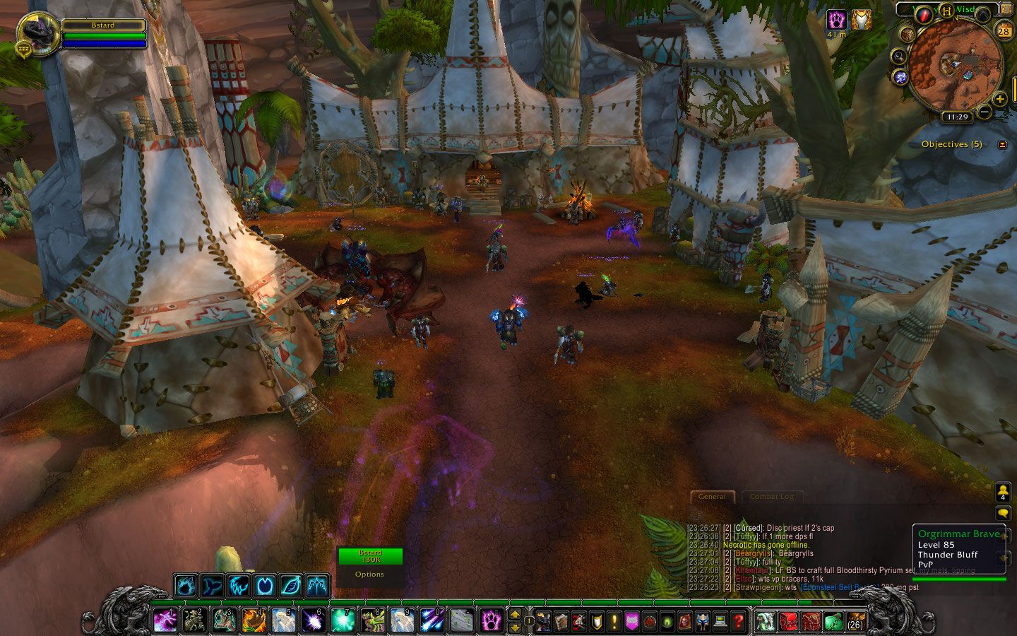 my UI Druid wow