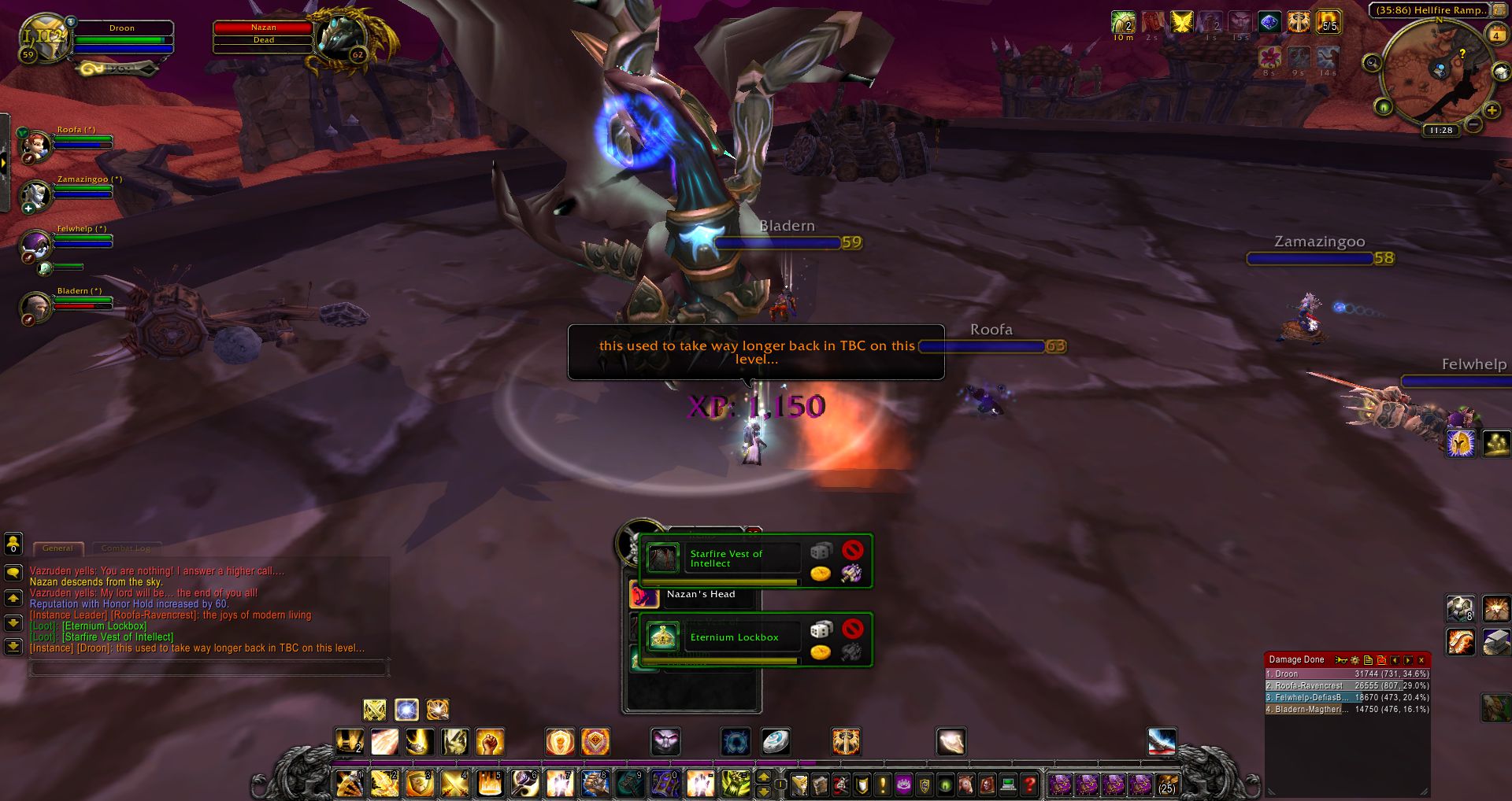 Nazan slain wow