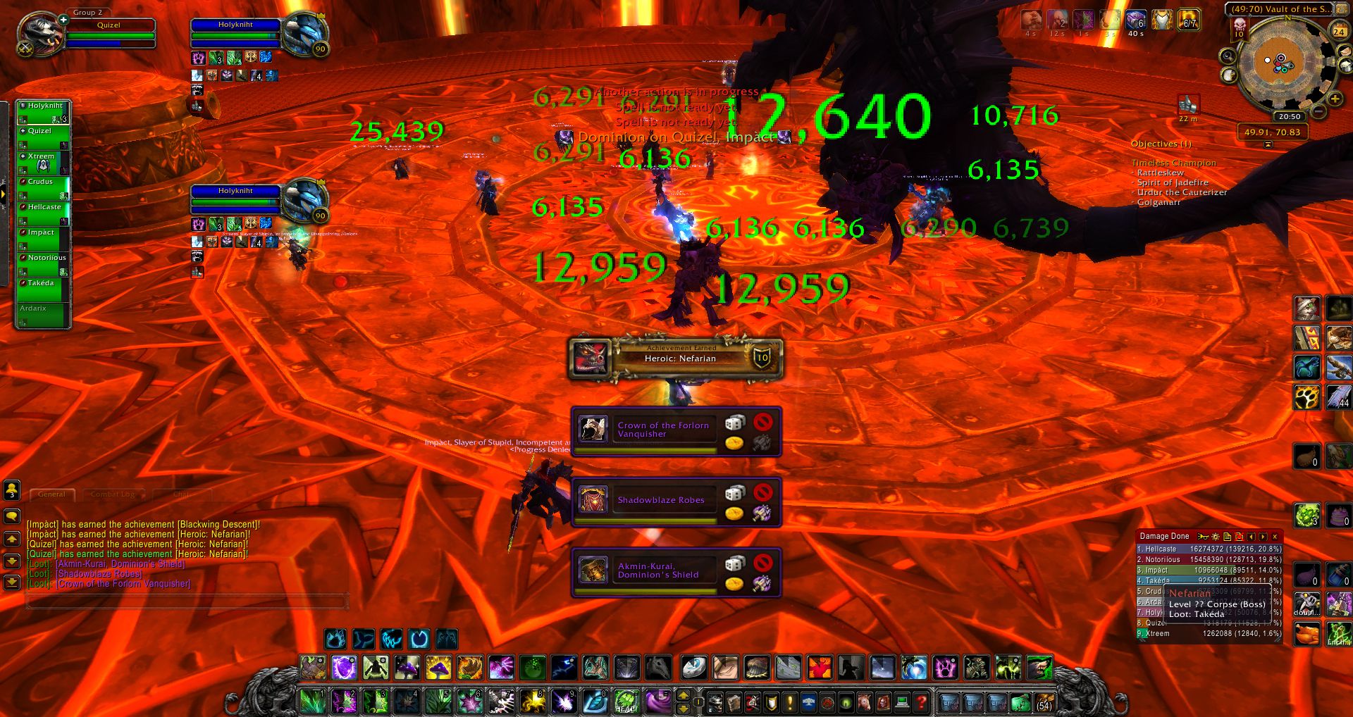 Nefarian heroic wow
